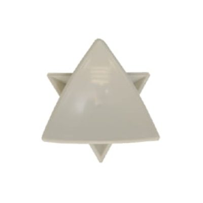 Small PVC internal corner cap